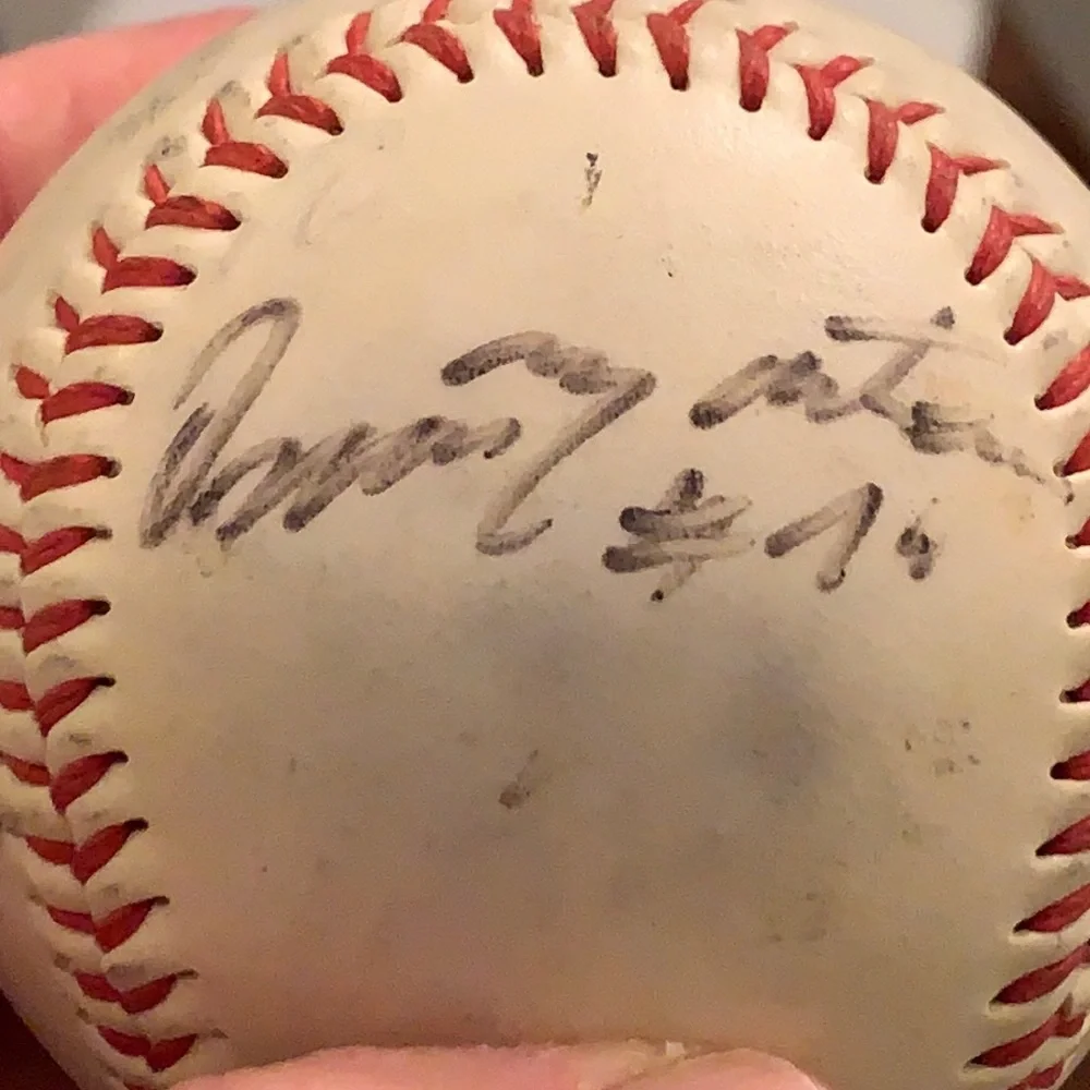 N/A mystery baseball